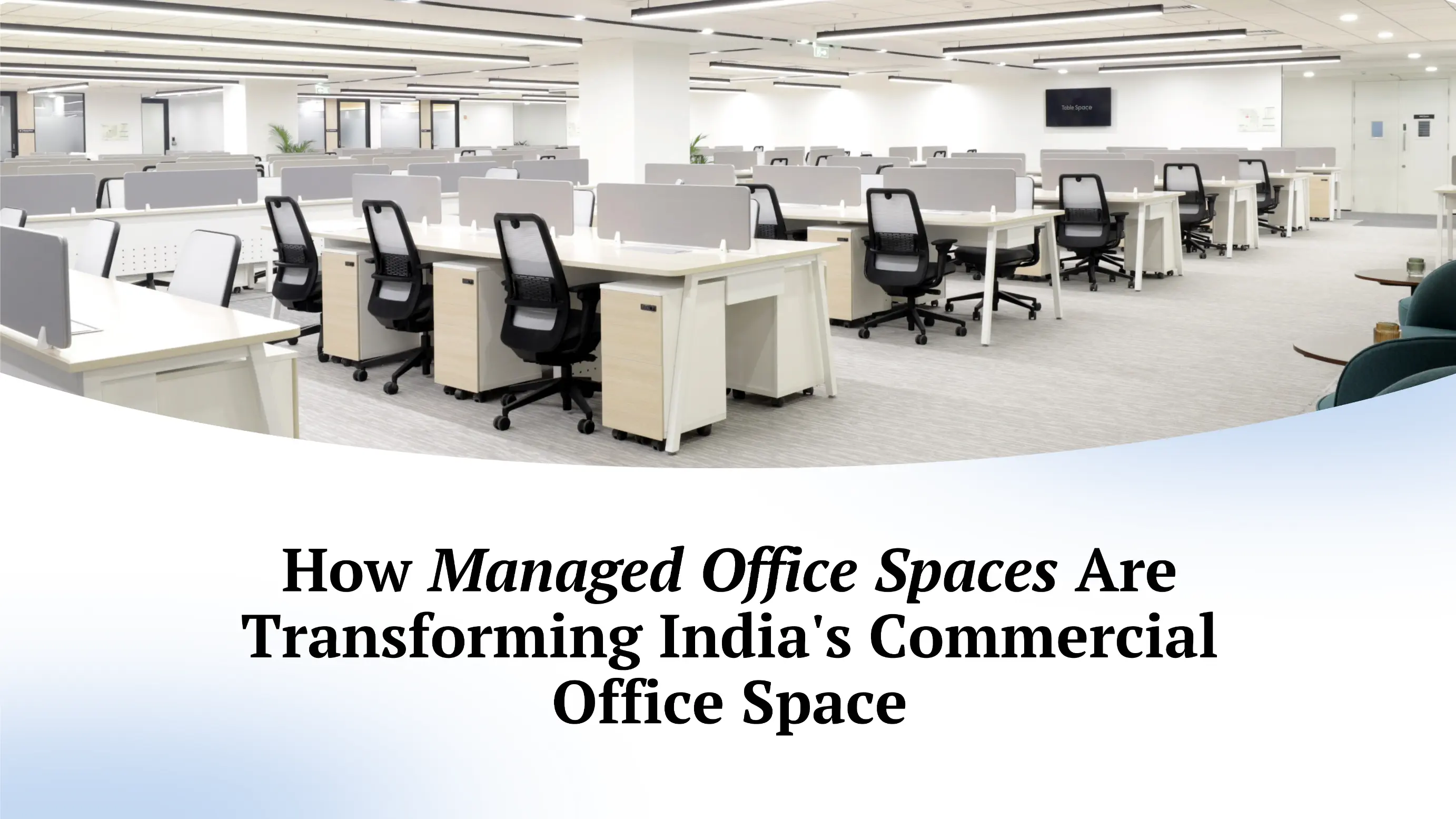 How Managed Office Spaces Are Transforming Indiaâs Commercial Office Space?