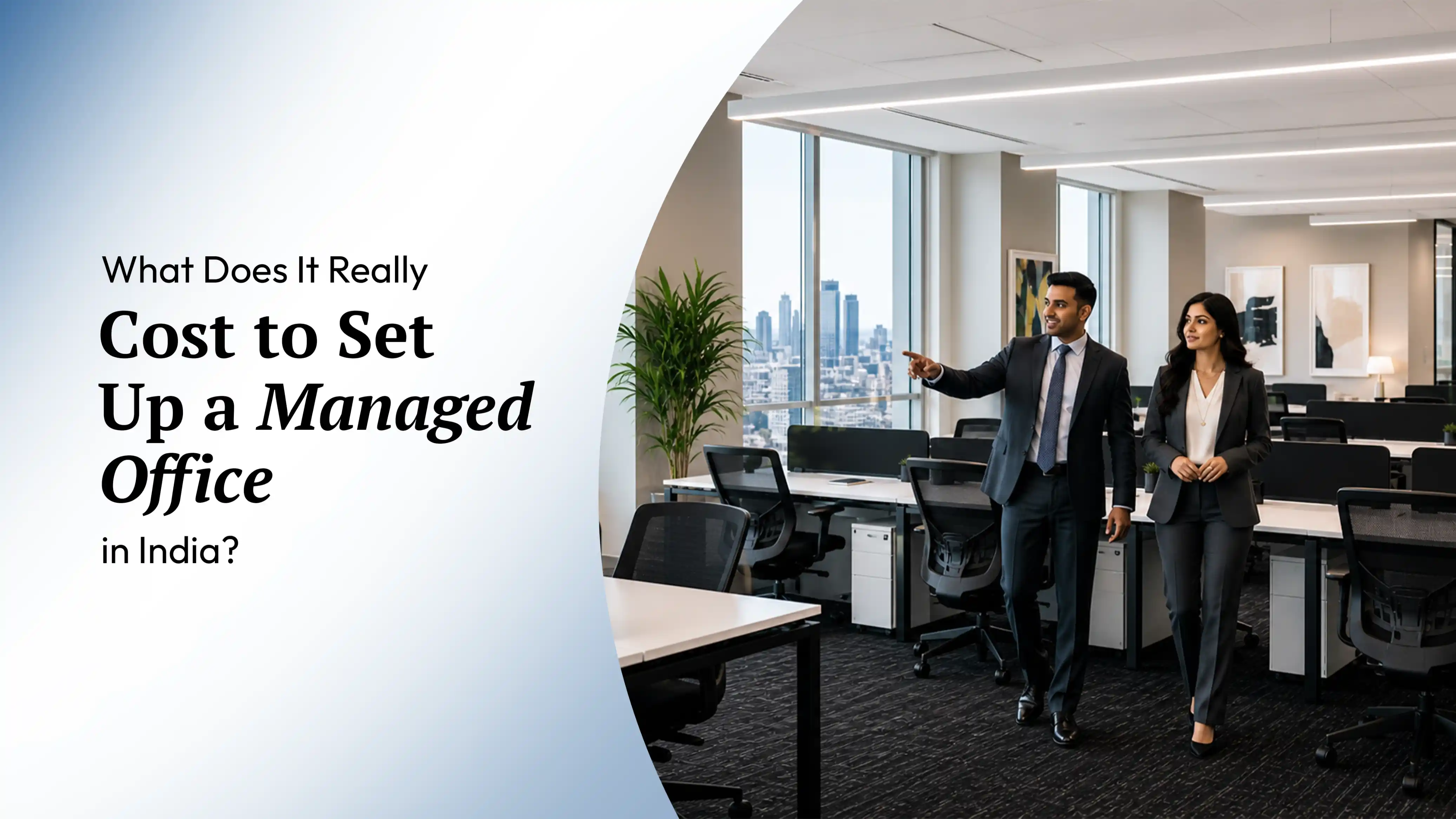 What Does It Really Cost to Set Up a Managed Office in India?