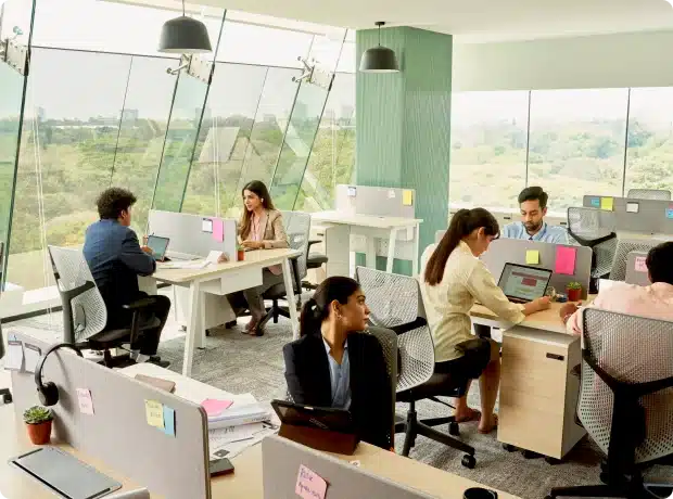 Enterprise-grade collaboration space for an India GCC