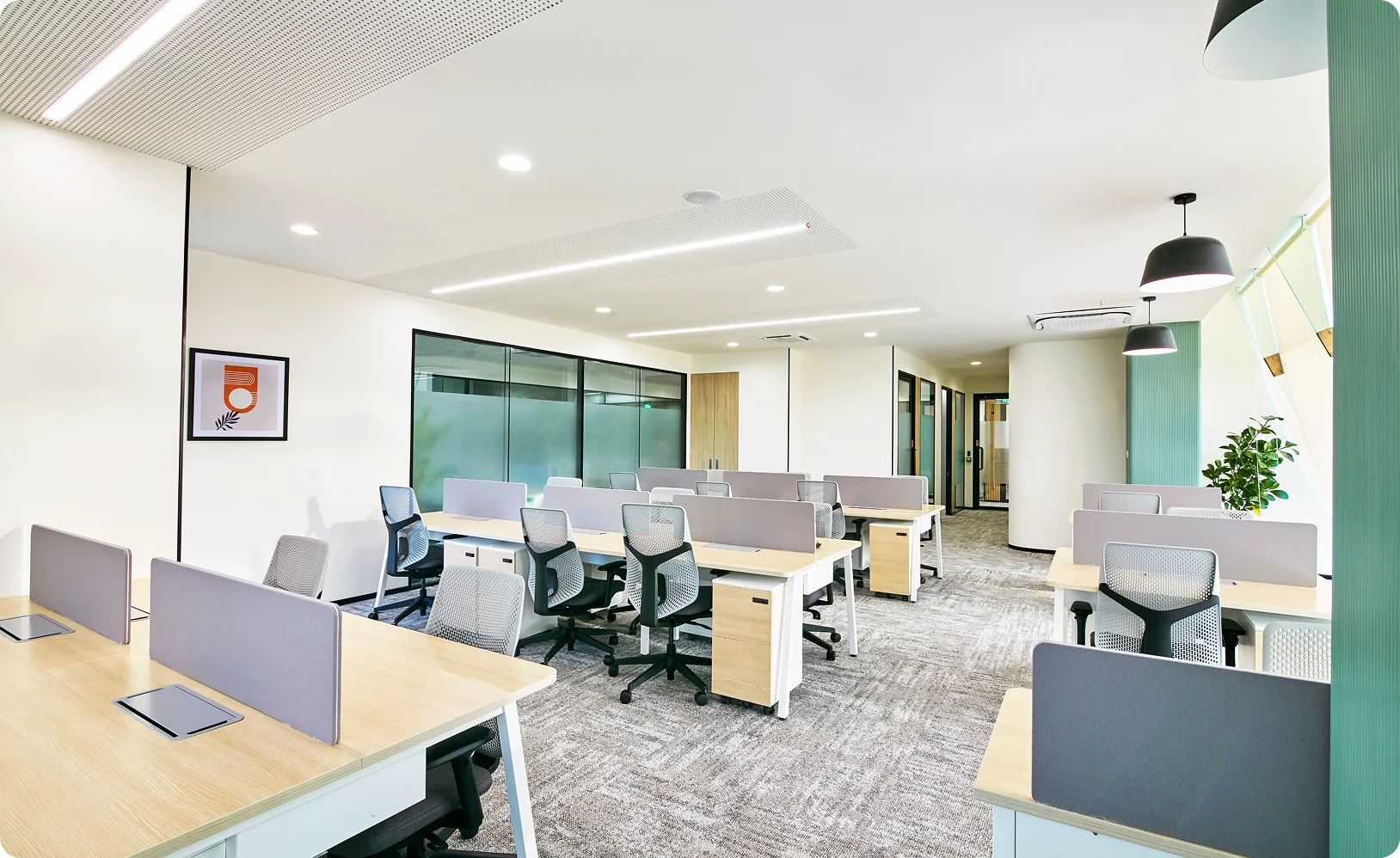 Premium private office suite in the Table Space national network